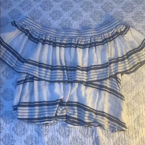 Horizontal striped top